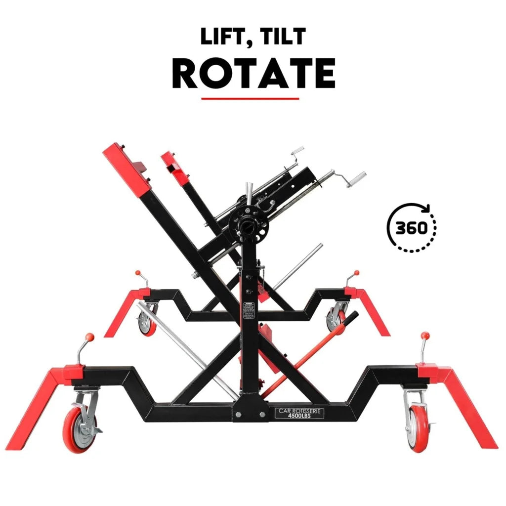 Car Rotisserie Hydraulic Auto Body Frame Boat Repair