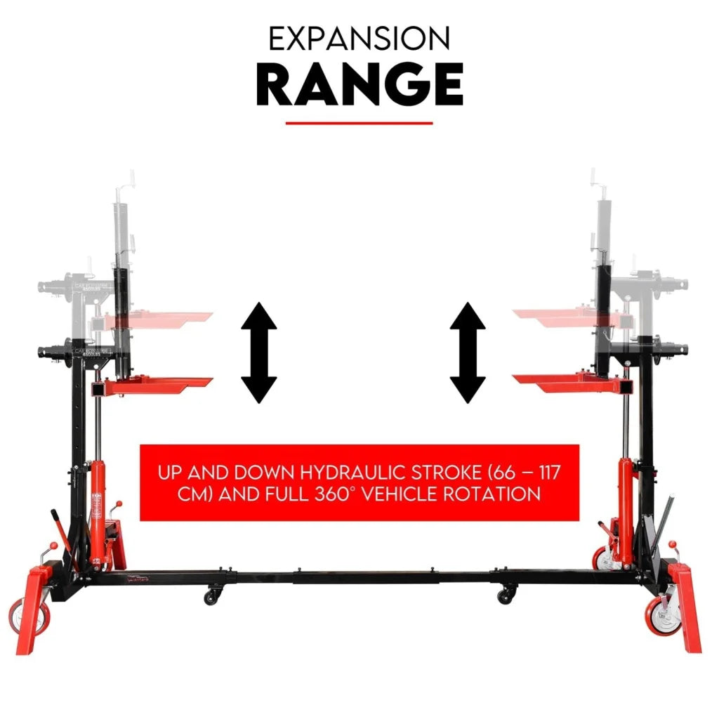 Car Rotisserie Hydraulic Auto Body Frame Boat Repair