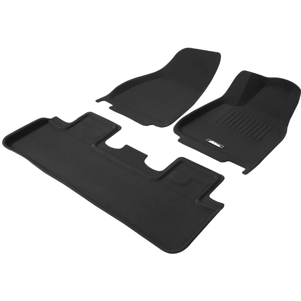 Car Rubber Floor Mats Front and Rear Fits