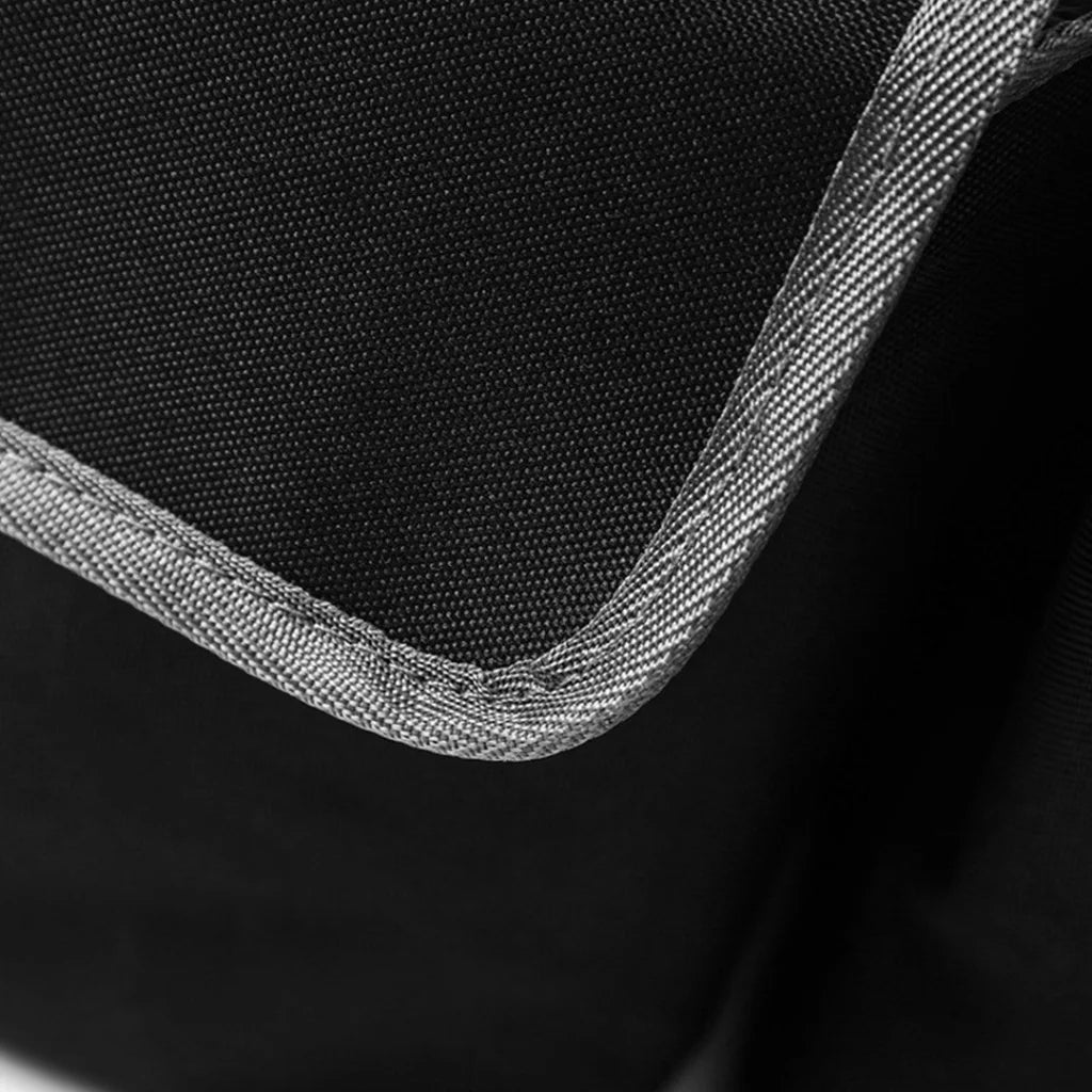 Car Storage Trunk Organizer Oxford Cloth Backseat Multi-Purpose Interior Accessories - Black