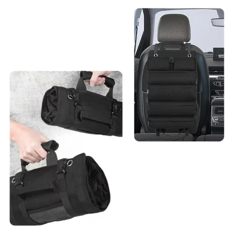Car Tool Roll-Up Bag Portable Electrician & Woodworking