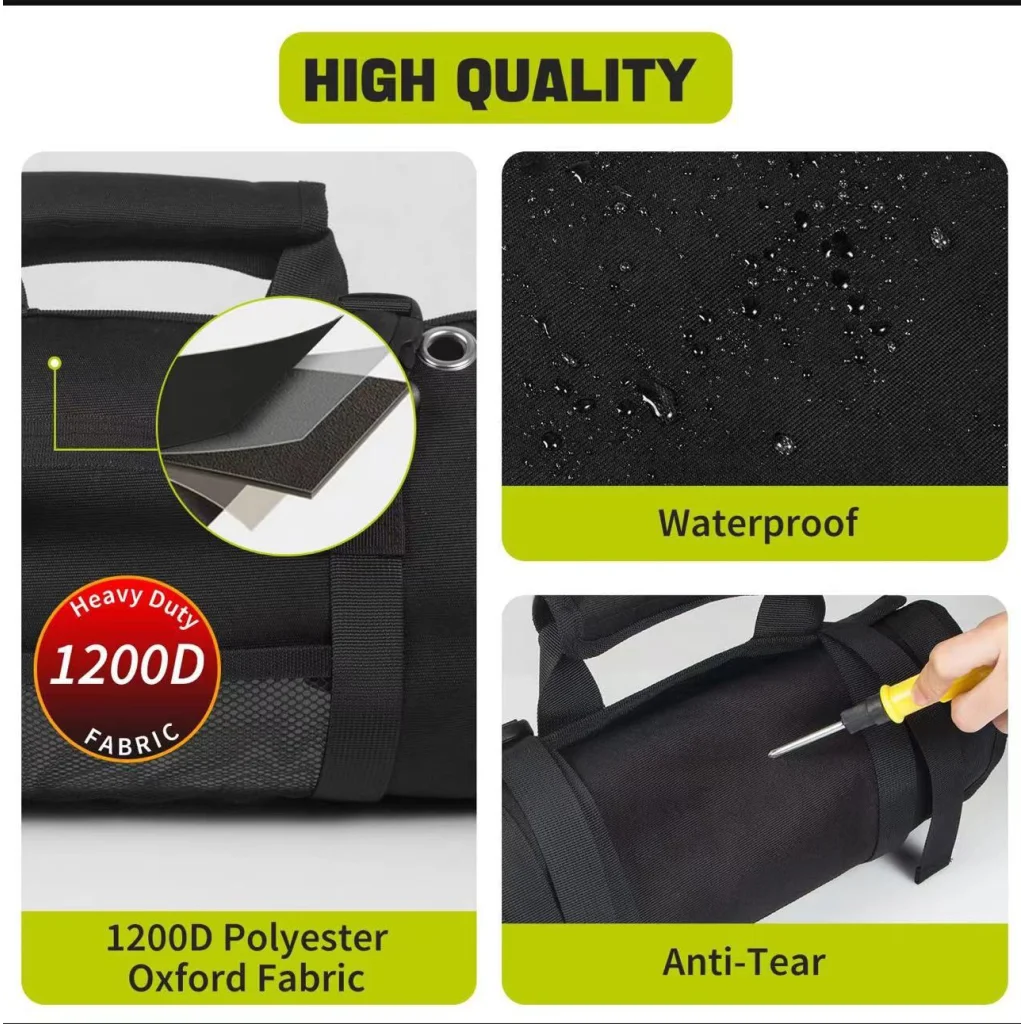 Car Tool Roll-Up Bag Portable Electrician & Woodworking