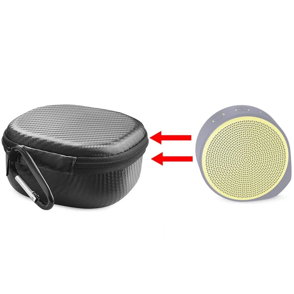 Carbon Fiber Protective Bag for Logitech X100 Bluetooth