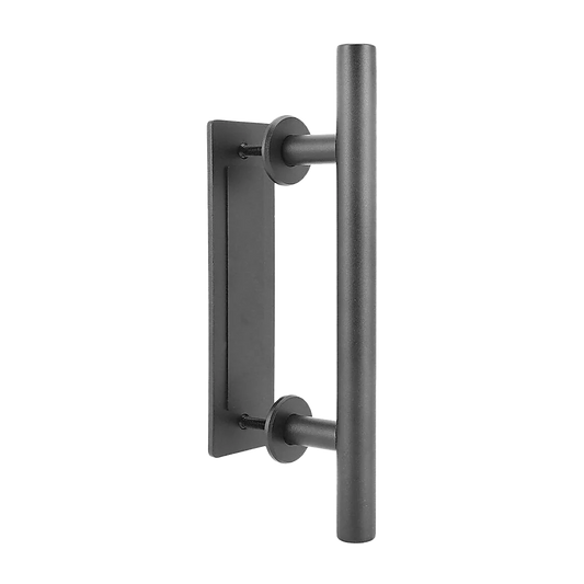 Carbon Steel Door Handle & Flush Pull for Wood Door or Gate