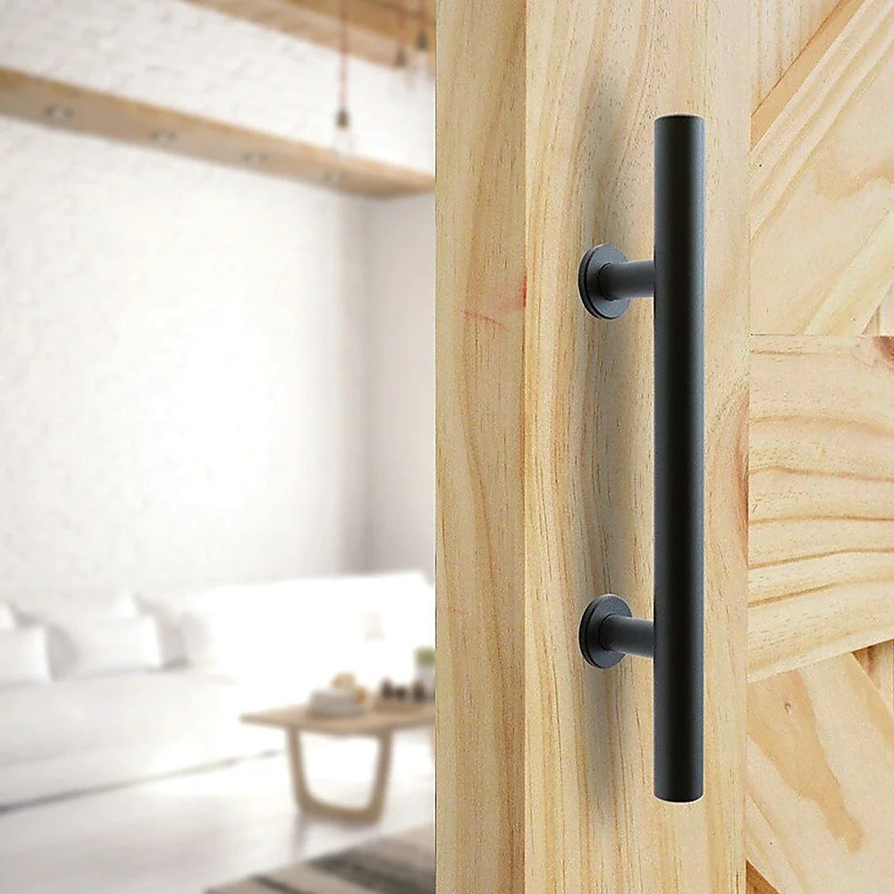 Carbon Steel Door Handle & Flush Pull for Wood Door or Gate