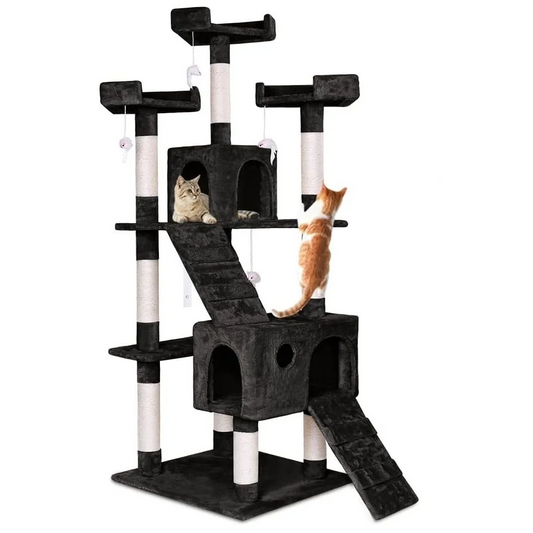 CARLA HOME 180cm Cat Tree Tower for Indoor Cats with Dual