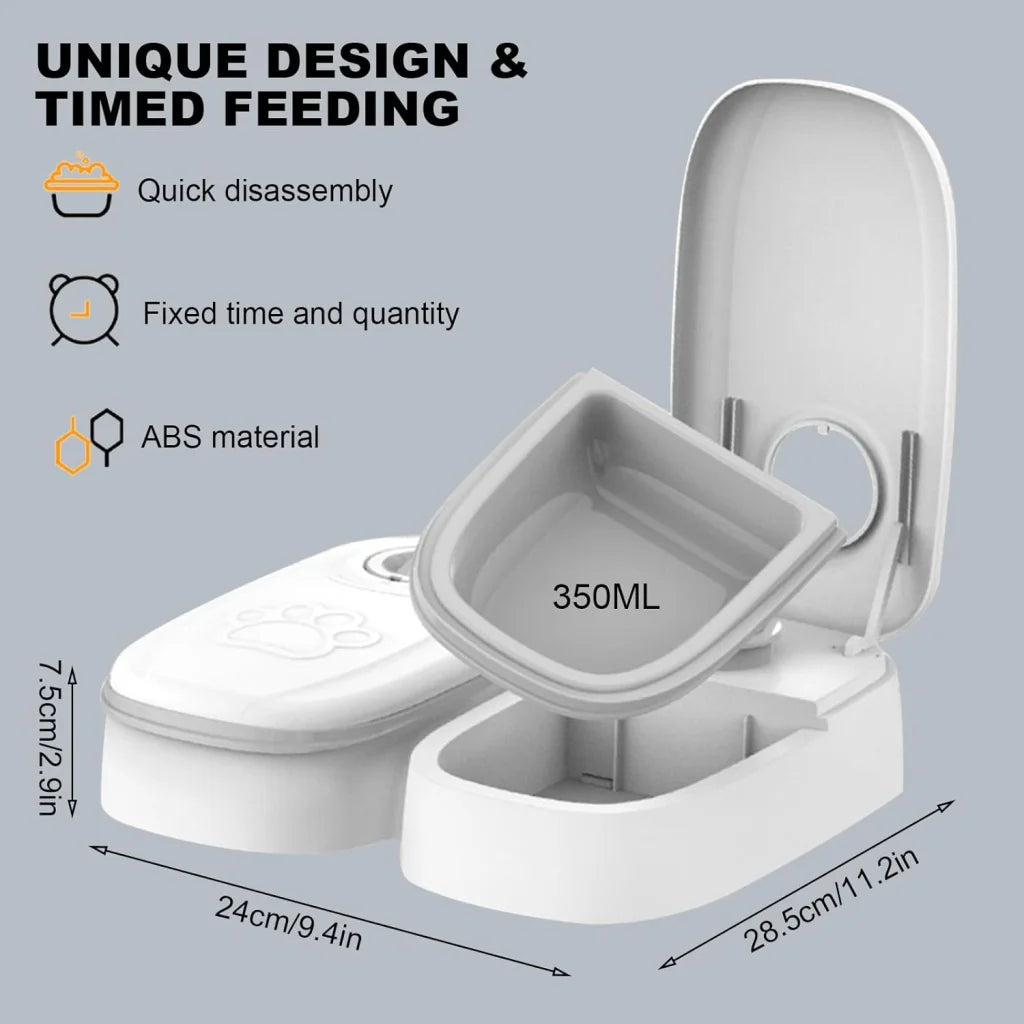 CARLA 2 Meal Automatic Pet Feeder
