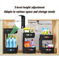CARLA HOME 2 Pack Under Sink Organizer Pull Out Sliding