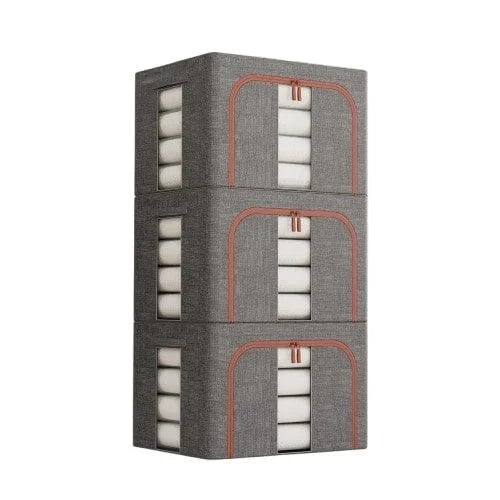 CARLA HOME 3 pack Large Clothes Storage Bins with Lids