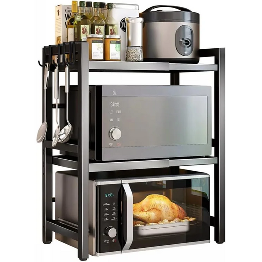 CARLA Three Tier Microwave Oven Rack