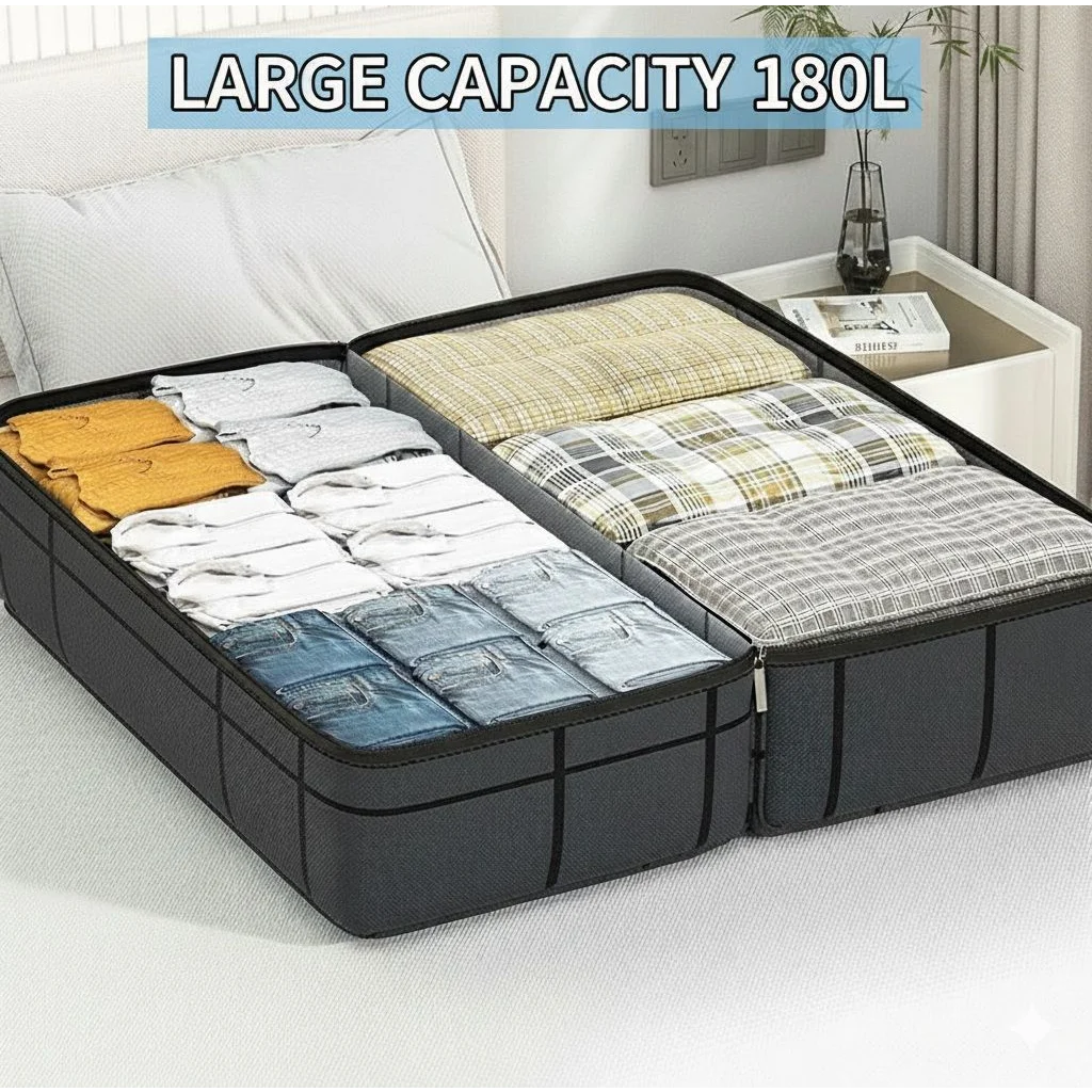 CARLA HOME 4-Pack 180L Extra Large Moving Storage Bags