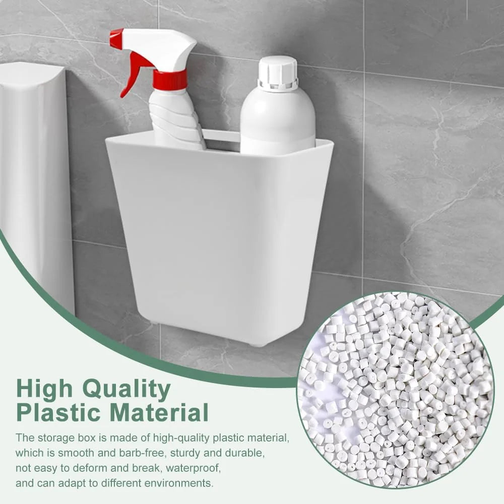 CARLA HOME 4-Pack Self-Adhesive Wall Storage Box