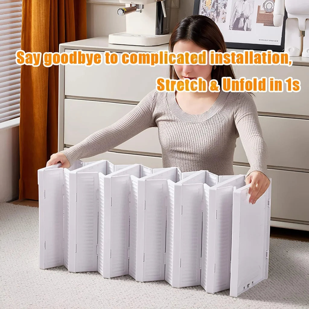 CARLA HOME 6-Tier Stackable Shoe Storage Box Organizer