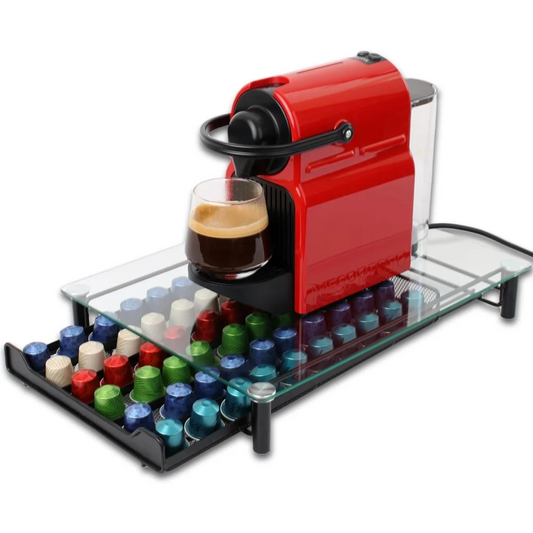 CARLA 60 Coffee Pod Holder Drawer with Tempered