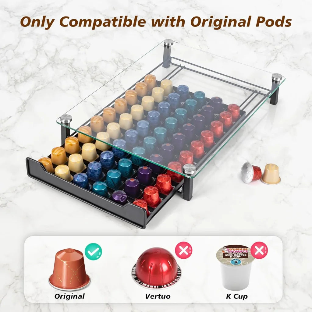 CARLA 60 Coffee Pod Holder Drawer