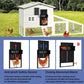 CARLA HOME Automatic Chicken Coop Door Solar Powered with 4