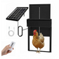 CARLA HOME Automatic Chicken Coop Door Solar Powered with 4