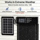 CARLA HOME Automatic Chicken Coop Door Solar Powered with 4