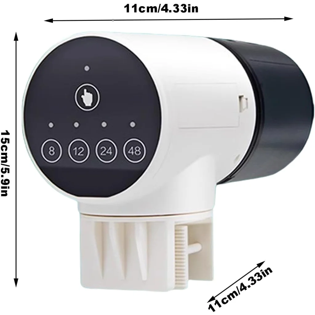CARLA HOME Automatic Fish Feeder with Timer Moistureproof