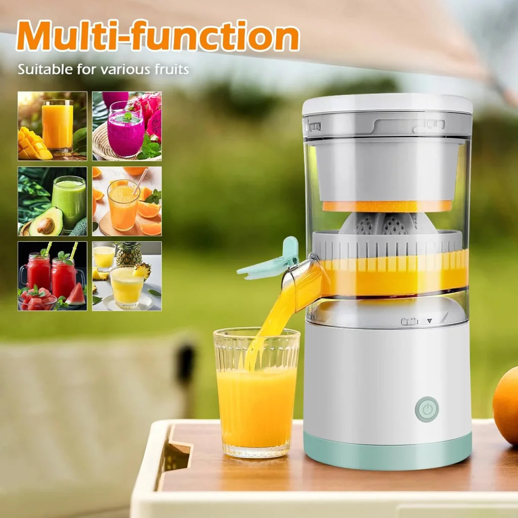 CARLA HOME Hands-Free Citrus Juicer with USB Rechargeable