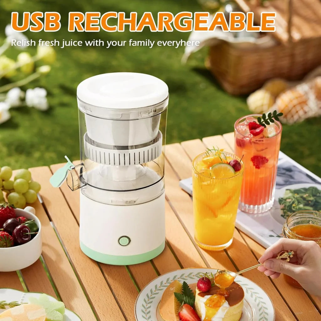 CARLA HOME Hands-Free Citrus Juicer with USB Rechargeable