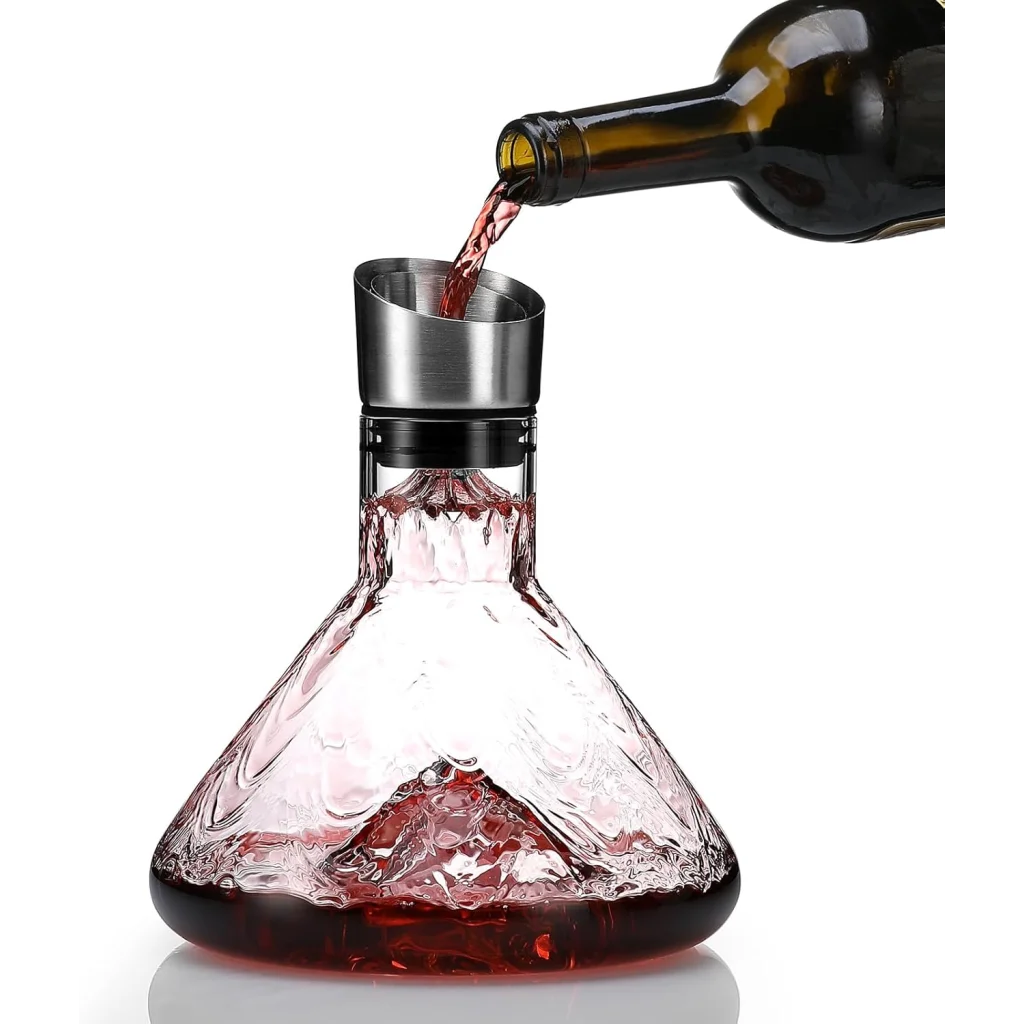 CARLA Iceberg Wine Decanter with Aerator