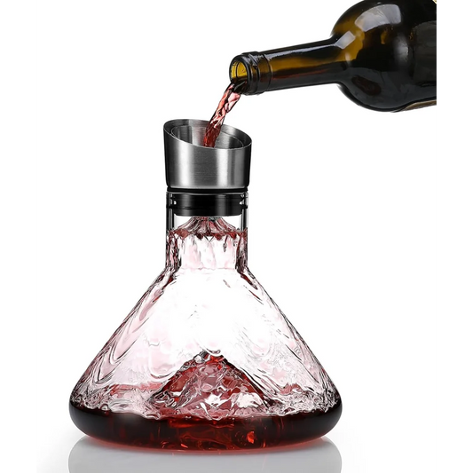 CARLA Iceberg Wine Decanter with Aerator