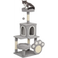 CARLA HOME Large Cat Tree Tower for Indoor Cats with Plush