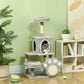 CARLA HOME Large Cat Tree Tower for Indoor Cats with Plush