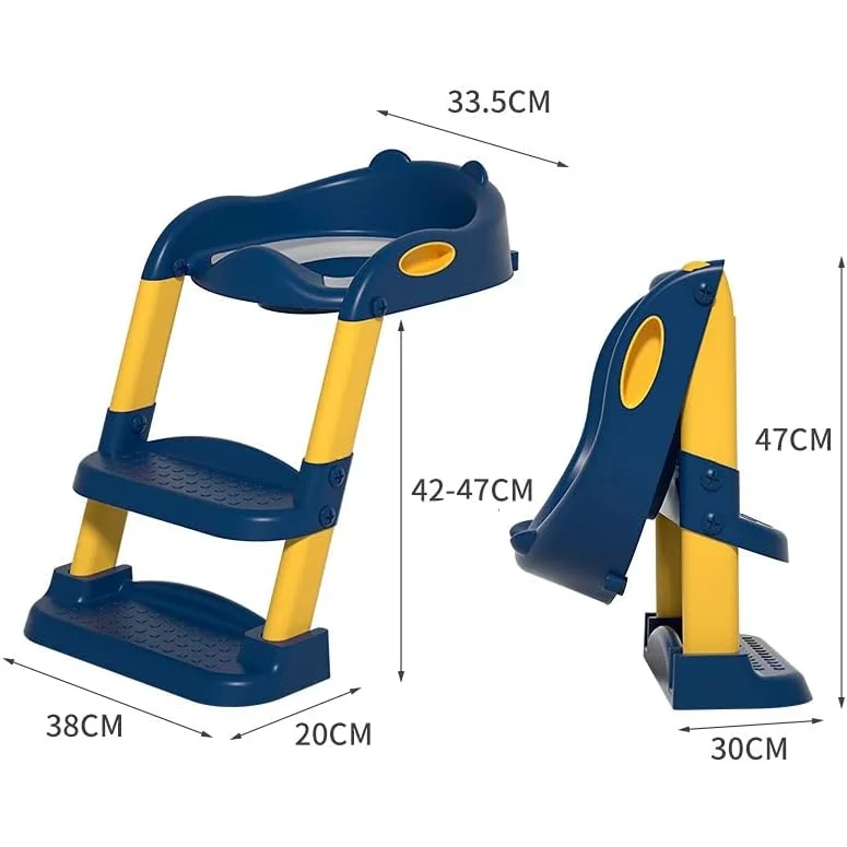 CARLA HOME Potty Training Seat with Step Stool Ladder