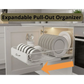 Carla Pull Out Dish Rack Kitchen Cabinet Slide Out Drawer Organizer Plates