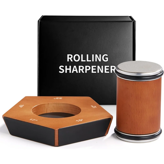 CARLA HOME Rolling Knife Sharpener Kit with 5 Magnetic