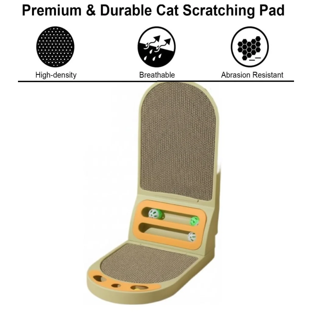CARLA HOME Vertical Cat Scratching Board with Durable