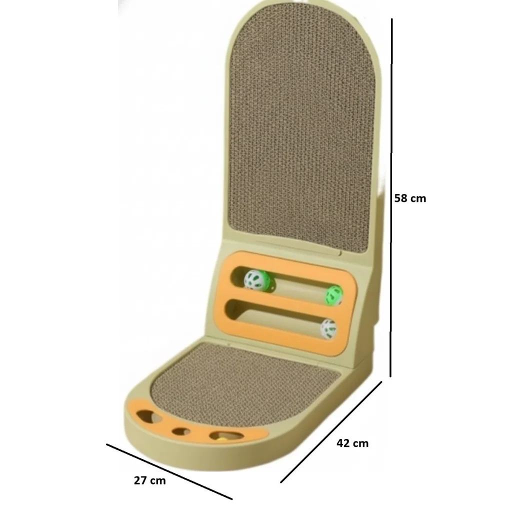 CARLA HOME Vertical Cat Scratching Board with Durable