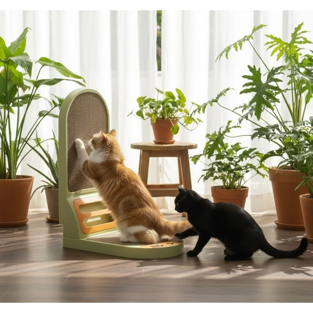 CARLA HOME Vertical Cat Scratching Board with Durable
