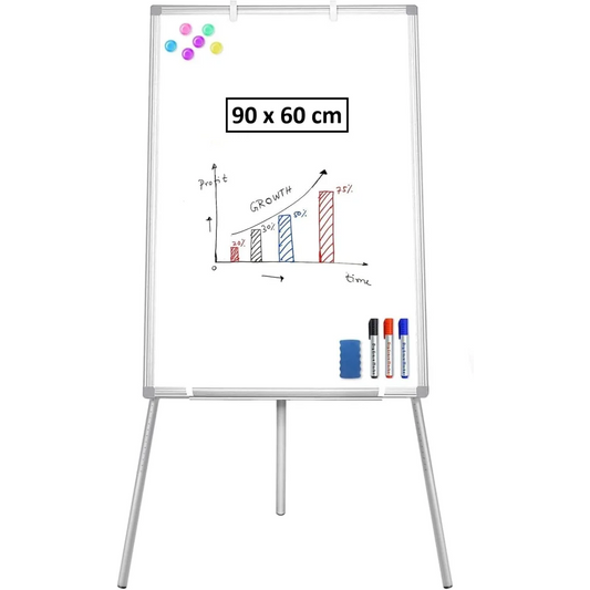 CARLA Whiteboard Easel Portable Magnetic Dry Erase Board