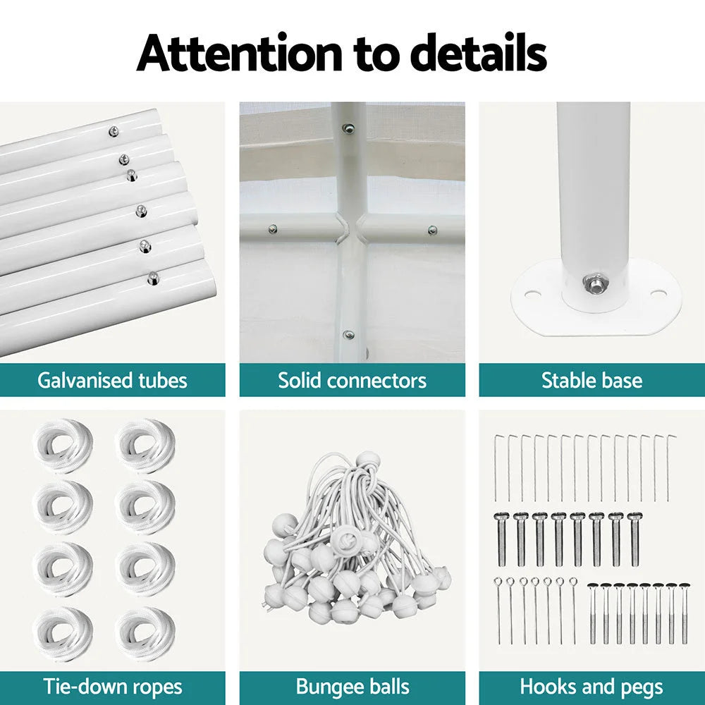 Carport Kits Steel Shelter Gazebo Canopy Garage Portable
