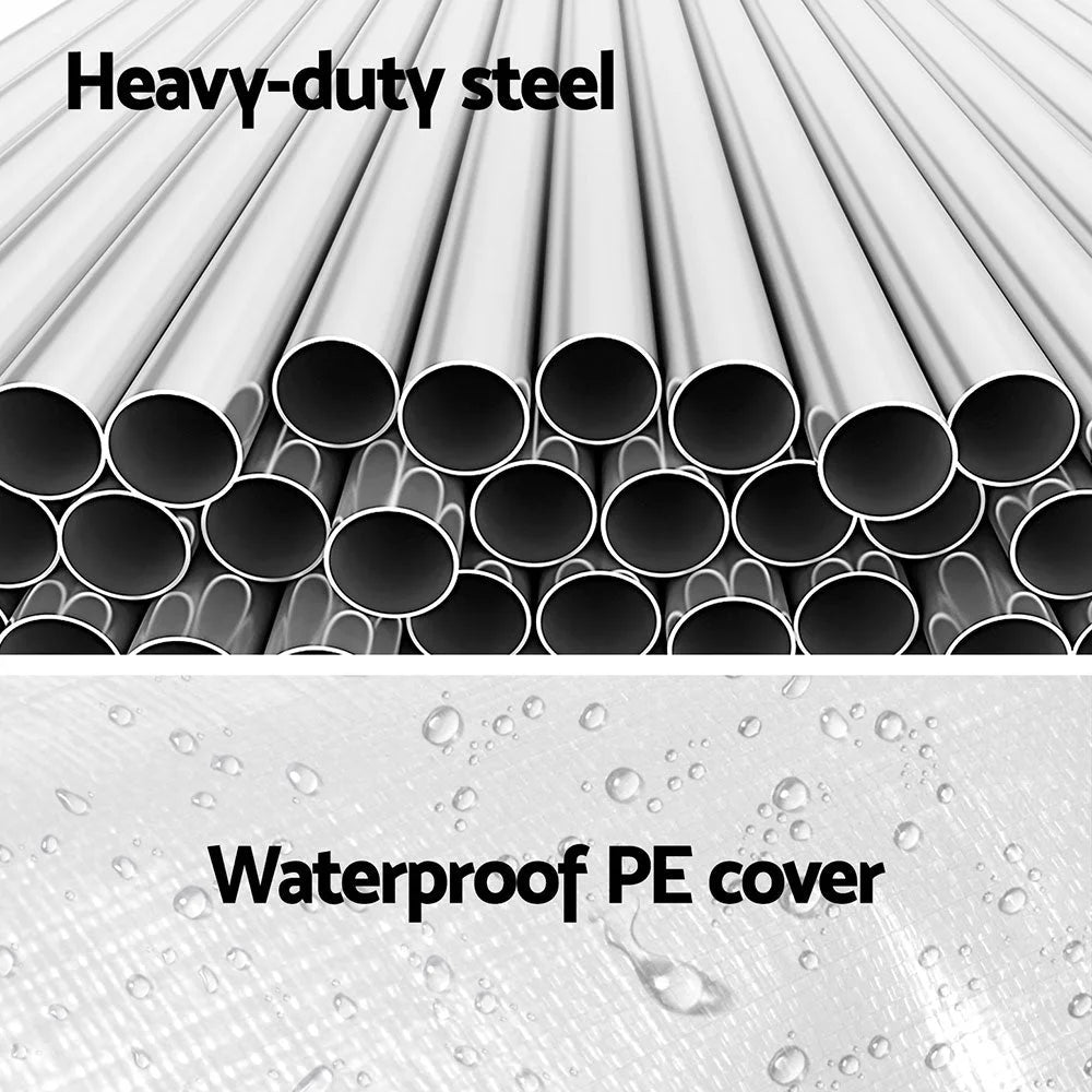 Carport Kits Steel Shelter Gazebo Canopy Garage Portable