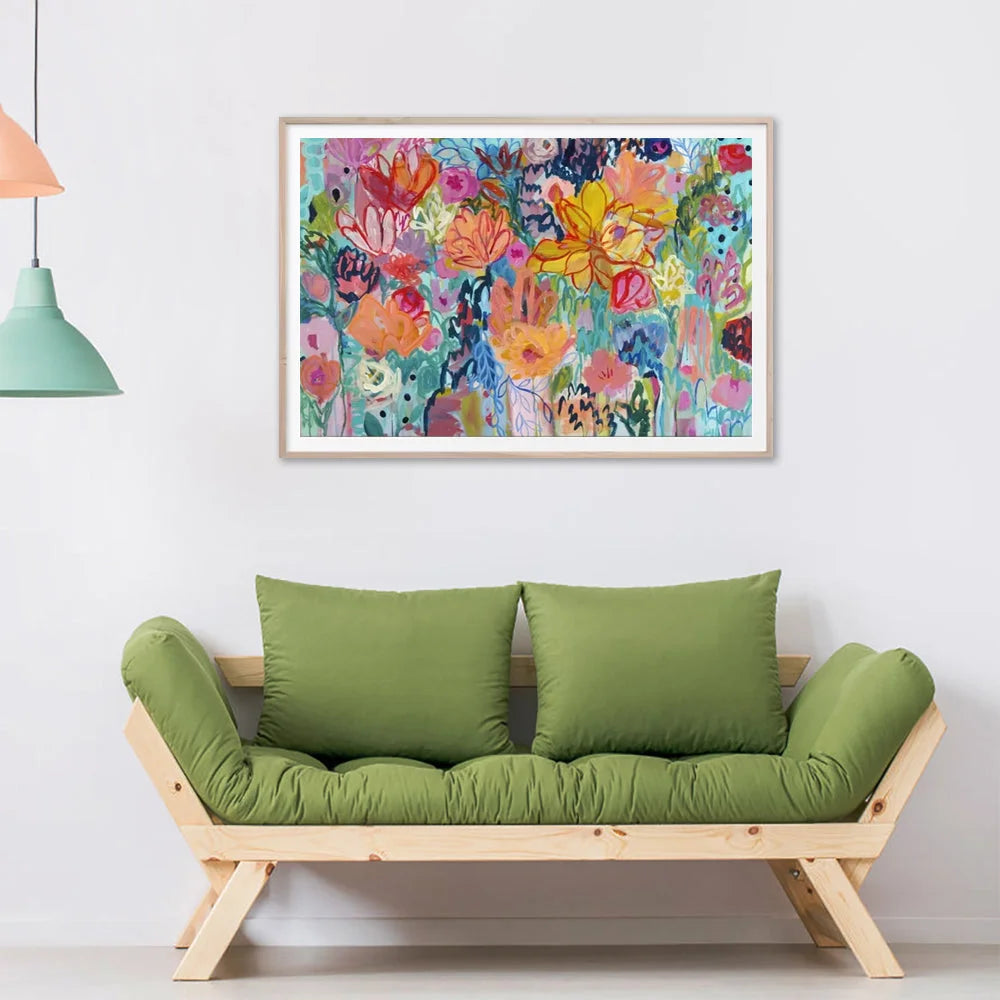 Carrie Schmitt Wall Art Canvas Wood Frame 100cmx150cm