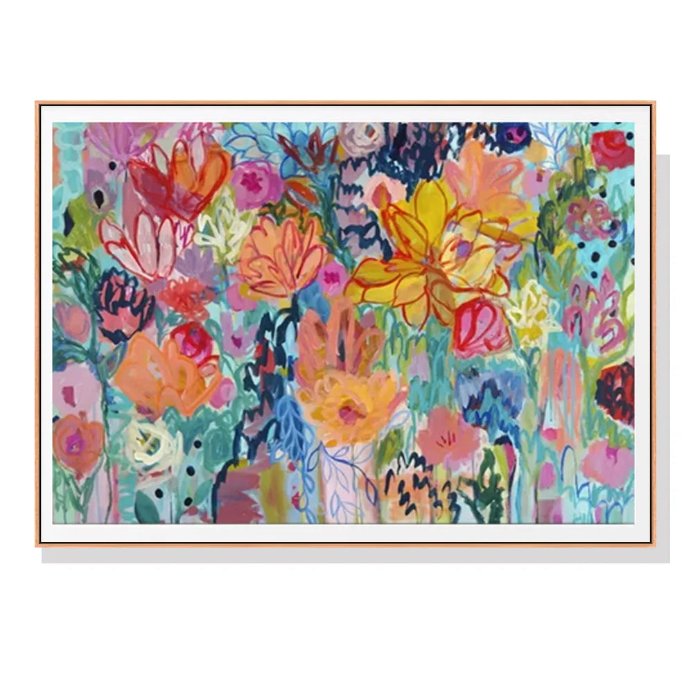 Carrie Schmitt Wall Art Canvas Wood Frame 100cmx150cm