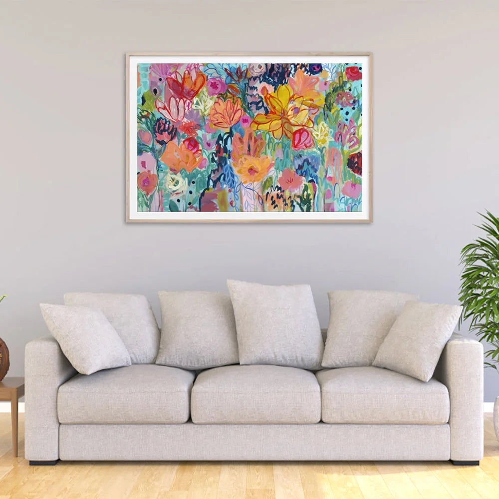 Carrie Schmitt Wall Art Canvas Wood Frame 100cmx150cm
