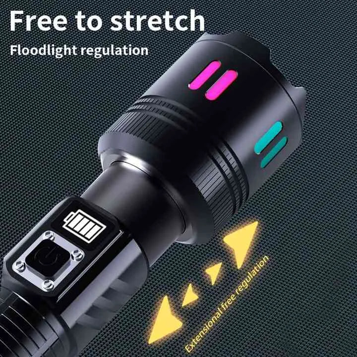 Carton Box Rechargeable High-Power Emergency Flashlight –