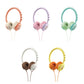 Cartoon Stereo Headphones With Mic Y19 - Cute Bear