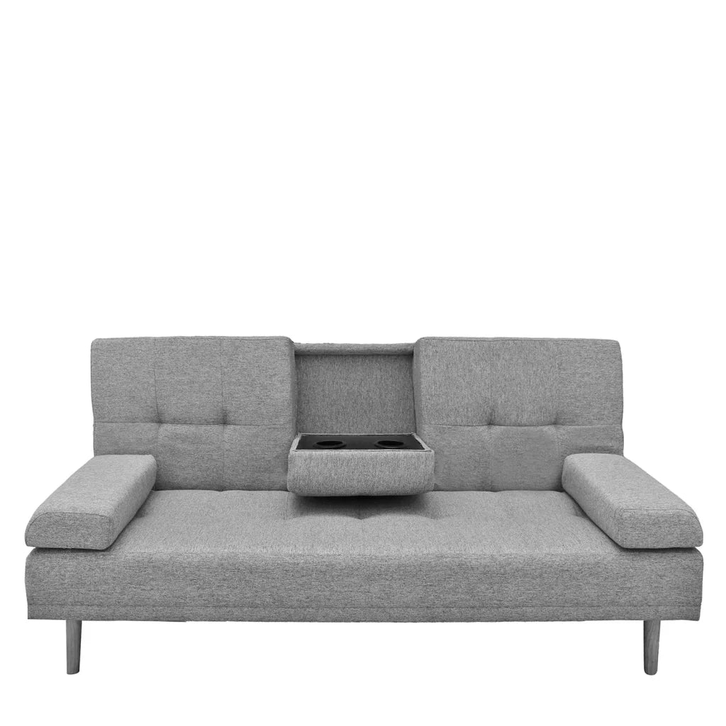 Grey casa decor mendoza with caster wheels and side handle rail