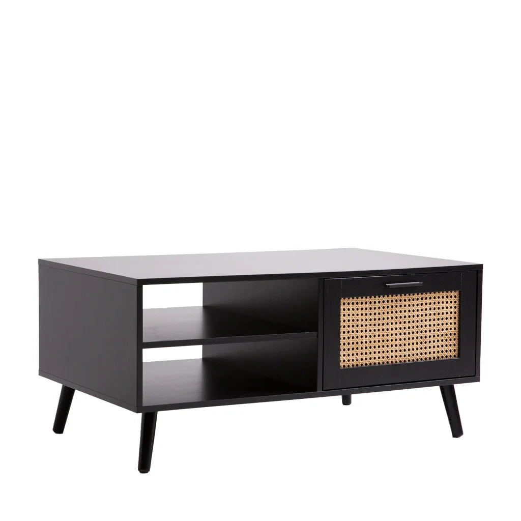 Casa Decor Tulum Rattan Coffee Table Storage Drawer