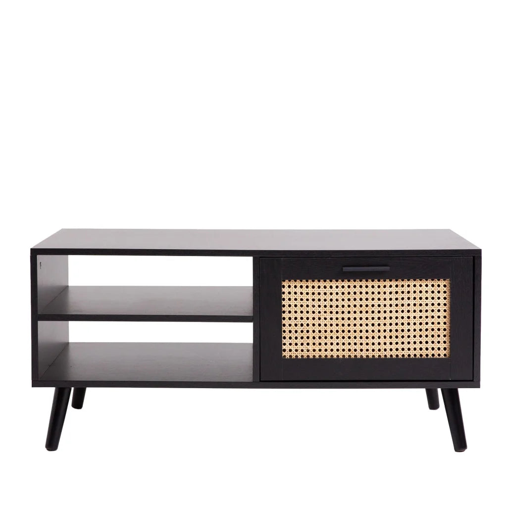 Casa Decor Tulum Rattan Coffee Table Storage Drawer