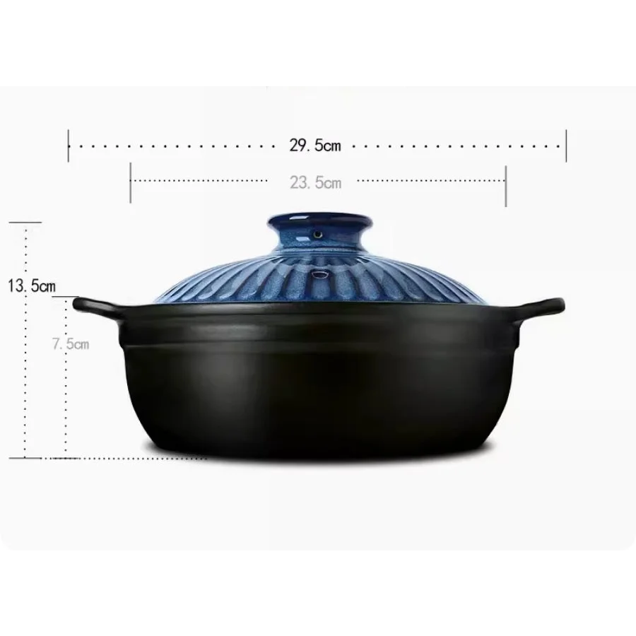 Casserole with Lid 1600ML Blue - Color King - Furniture