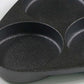 Cast Iron Fry Pan Set Premium 2X 3 Mold Breakfast Pancake Omelette Fry Skillet