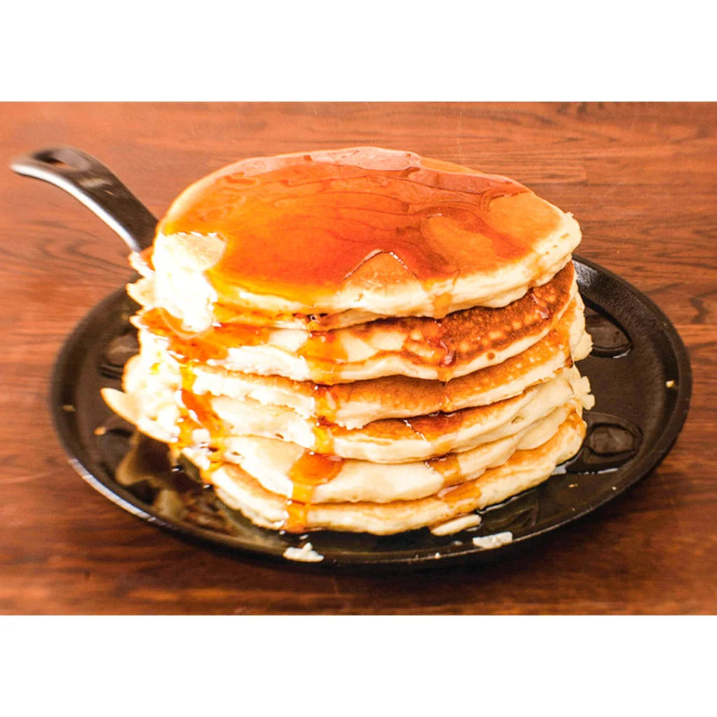 Cast Iron Frying Pan Premium 26cm Round Skillet Griddle Sizzle Platter