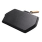 Cast Iron Griddle Grill Frying Pan Rectangular with Folding Wooden Handle